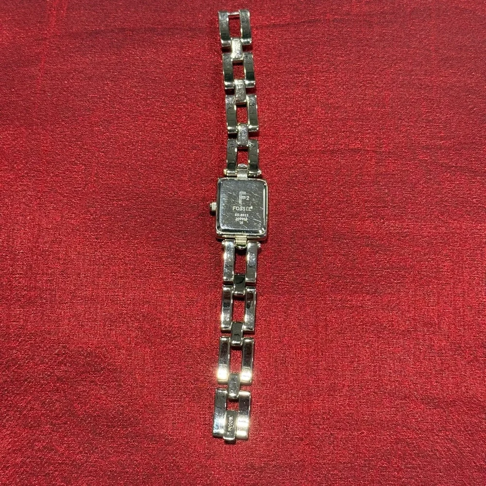 Fossil Black and Silver Women's Watch - Picture 5 of 9